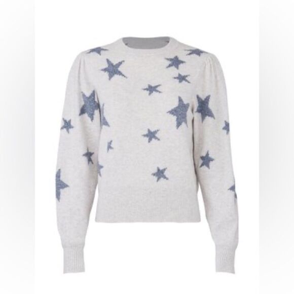 Rebecca Taylor Star Intarsia Sweater Excellent Condition size M - Picture 3 of 10